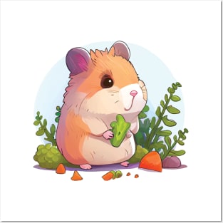 Cute Hamster Posters and Art